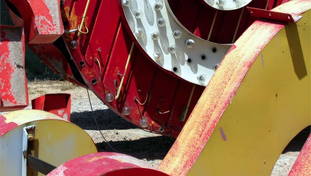 From the series "Neon Boneyard" © Laura Domela