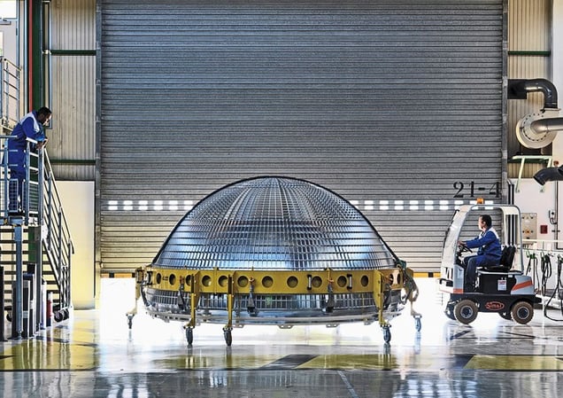 EADS Space, [ASTRIUM], ATV, Les Mureaux, France, 2011 © Vincent Fournier