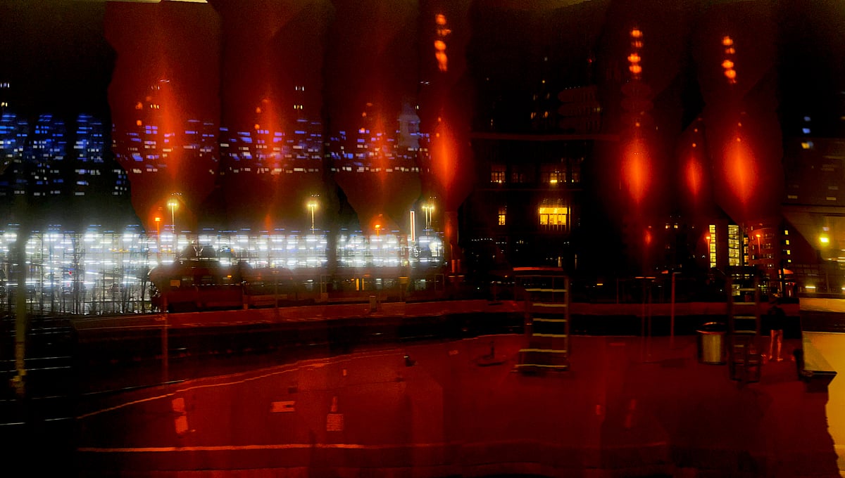 shot in march 2025, from the series 'panoramic distortion experiments' | station |
