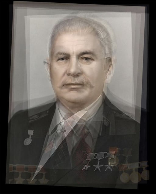 All the Leaders of the Soviet Union (1917 – 1991). C-print, 2008. © Alejandro Almaraz