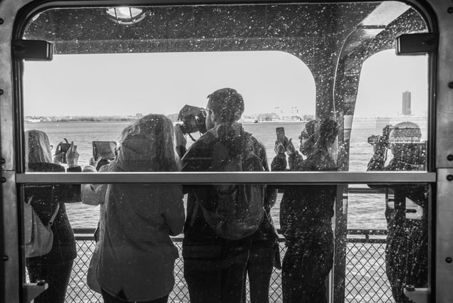 On the Staten Island Ferry