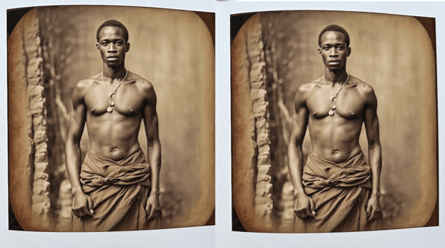 AI photo - stereo view