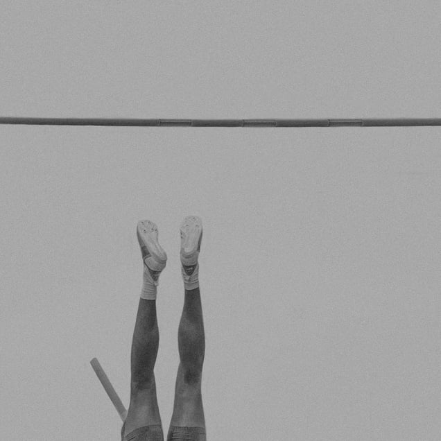 pole vault X