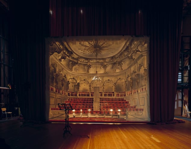 Painted Audience, Schlosstheater, Sanssoucis, Potsdam, 2012