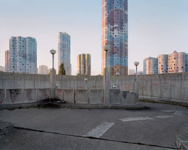 Les Tours Aillaud, Cité Pablo Picasso, Nanterre, 2014 
Architect - Emile Aillaud