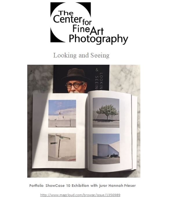  Portfolio ShowCase 10: Looking and Seeing
