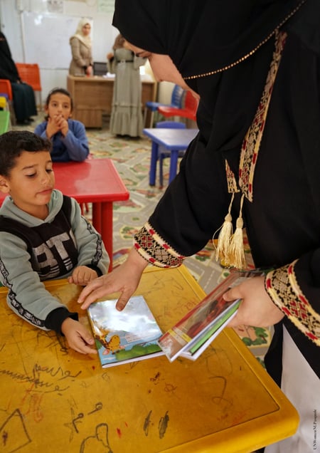 Documentation of a primary literacy class, 1