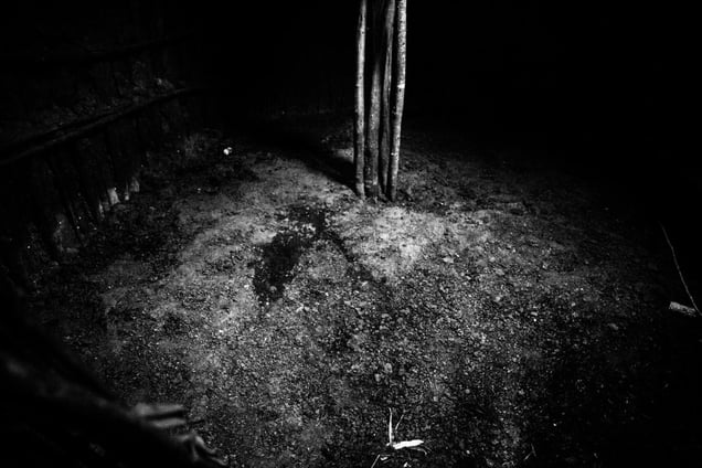 Cowshed just after the circumcision. © Meeri Koutaniemi