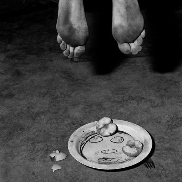 Fragments, 2005, from the series Boarding House © Roger Ballen