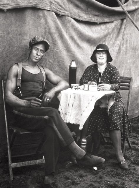 Circus Artists, 1926-1932 © August Sander