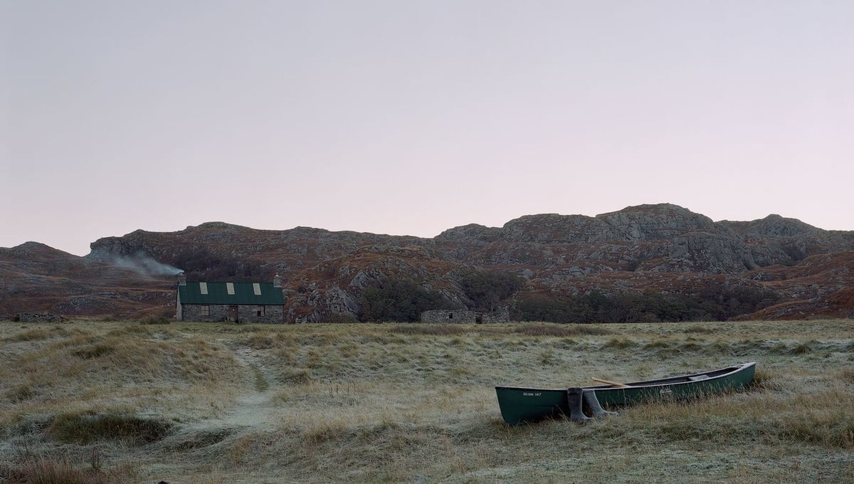 Sandy's Canoe at Peanmeanach Bothy