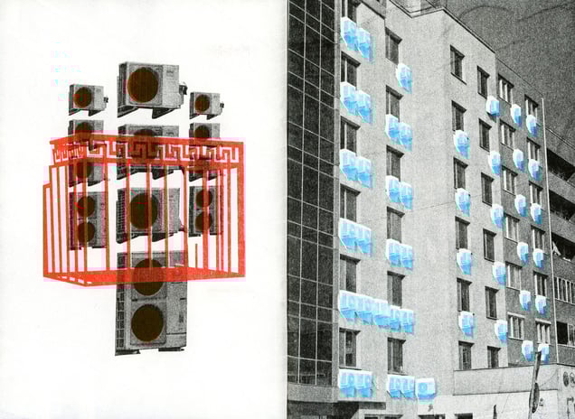 From the series The Secret Life of External Air-Conditioning Units