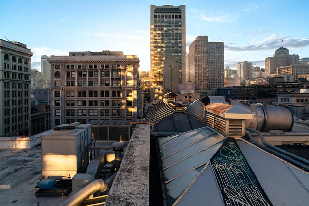 San Francisco, Above Downtown, 2012
