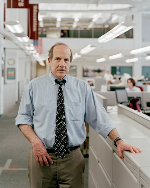 Bill Marimow, Editor Of The Philadelphia Inquirer, 4:56pm, 2011 © Will Steacy