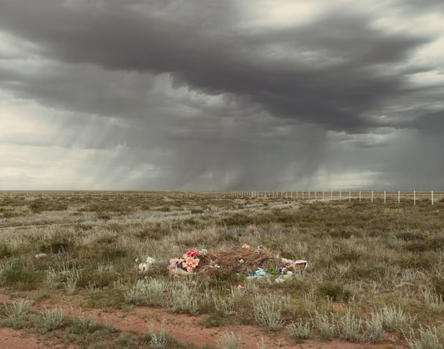 Kurchatov VII (Ashes To Ashes), Kazakhstan 2011. From the book "Dust" © Nadav Kander. Courtesy Flowers Gallery.