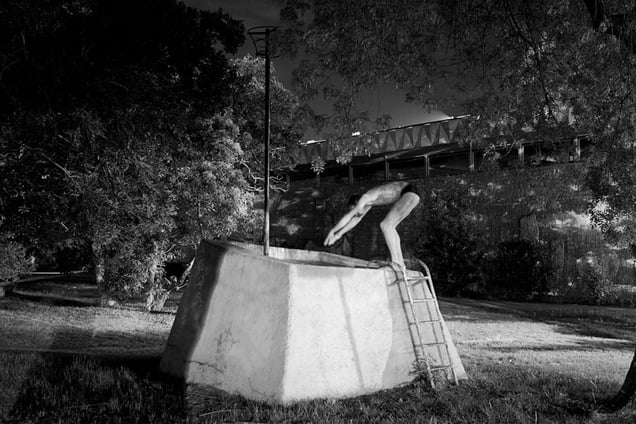 The plunge, 2013 © Guillaume Martial