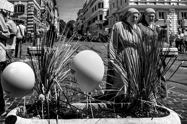 Vatican ballons