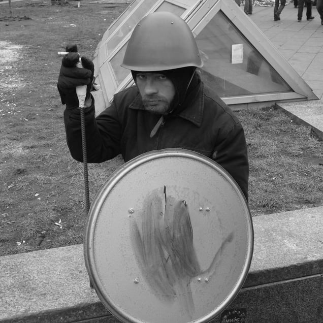 Ukraine Revolution, Kiev, February 2014 © Alfred Yaghobzadeh