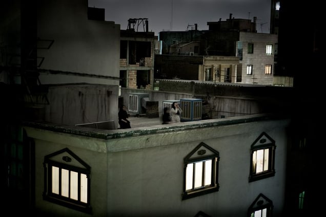 World Press Photo of the Year 2009. © Pietro Masturzo, Italy. From the rooftops of Tehran, June