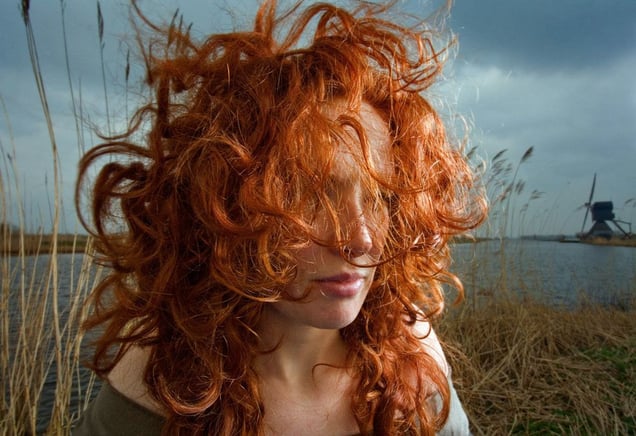 Monica, from the series Natural Red Hair © Hanne van der Woude