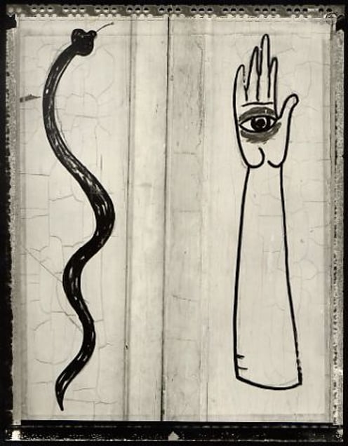 Santeria Symbols, Santiago de Cuba, 2002. © Elaine Ling