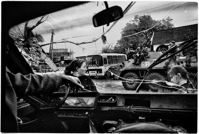 Chec´hnya, Russian patrol