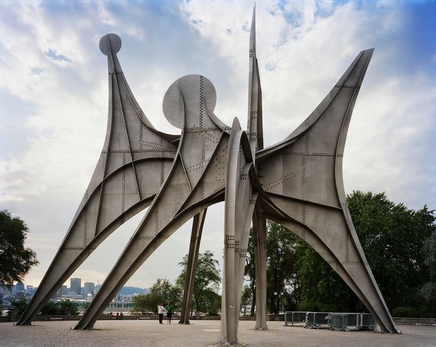 Montréal 1967 World's Fair, "Man and His World," Alexander Calder's L’ Homme