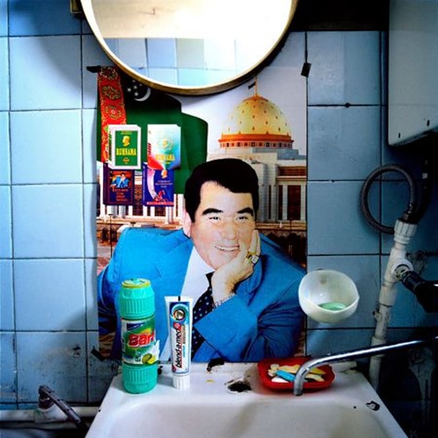 1st prize Portraits Stories, © Nicolas Righetti, Switzerland, Rezo, "Father of the Turkmen" President Nyazov of Turkmenistan