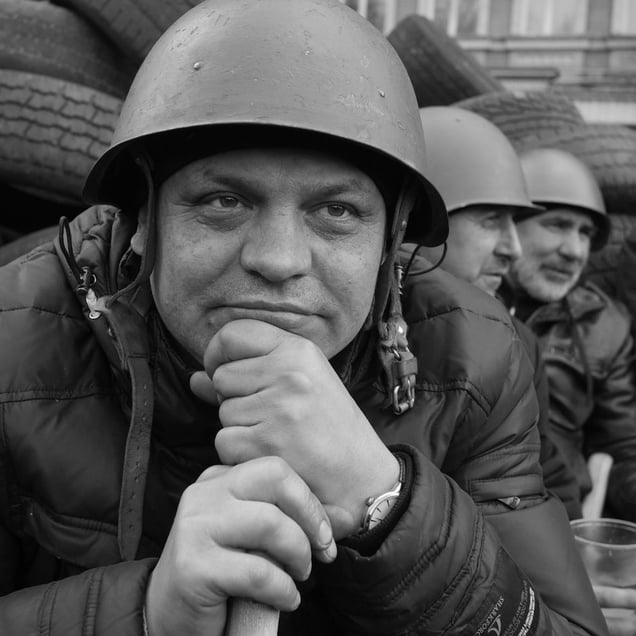 Ukraine Revolution, Kiev, February 2014 © Alfred Yaghobzadeh