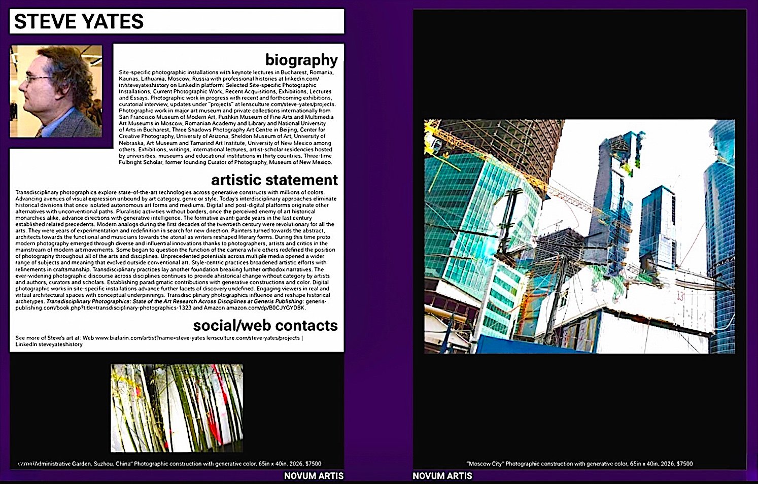 Novum Artis, Issue 015, August-September 2026