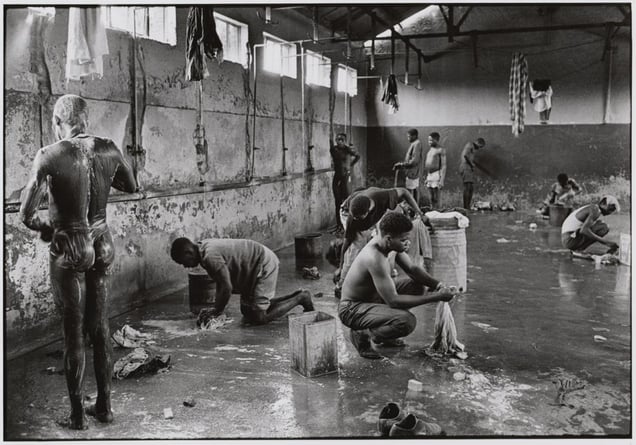 At a mining facility. No known caption.