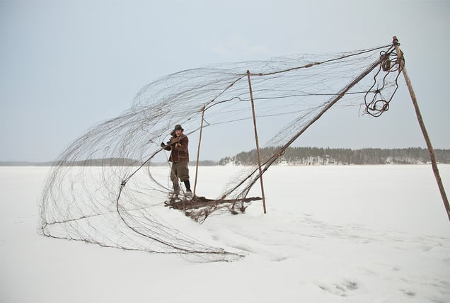 'Verkostaja' from the series 'Vieraalla maalla (In a Foreign Place)'