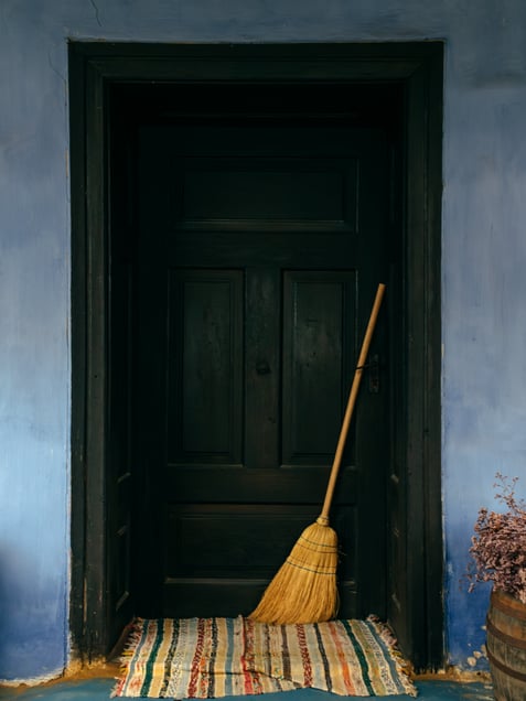 Doorway at dusk