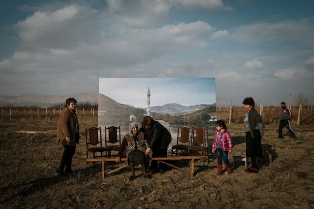 Mariam spent most of her life moving back and forth between her home in Armenia and visiting relatives in Syria. She never again saw the place where she was born. Her one request: "Go to my village and bring back soil for me to be buried in."