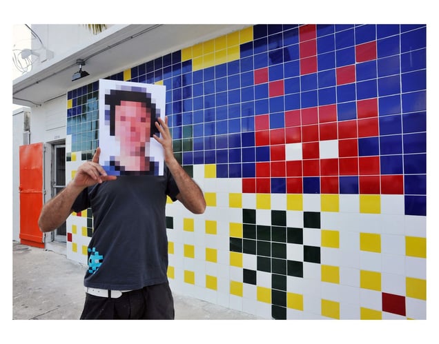 Space Invade, Wynwood Walls, Miami, Florida, 2010 © Martha Cooper