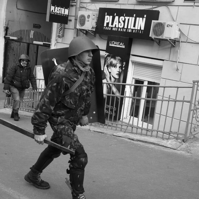 Ukraine Revolution, Kiev, February 2014 © Alfred Yaghobzadeh