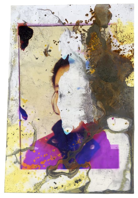 Untitled V, (Lunar Caustic) C Type, Acid, Silver Nitrate, 2014, 242 mm x 169 mm