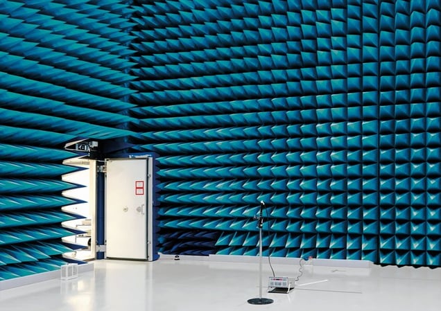 Anechoic Chamber, European Space Research and Technology Centre [ESTEC], Noordwijk, The Netherlands, 2008 © Vincent Fournier
