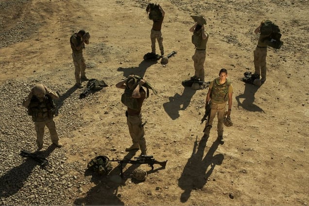 © Lodewijk Duijvesteijn
Necessary Superstition: Dutch Soldiers in Afghanistan (Afghanistan, 2008)

Courtesy of Noorderlicht Gallery, Holland.