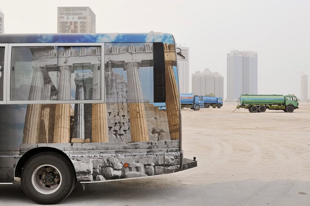 Abu Dhabi 2012, Ruins on 10th Street