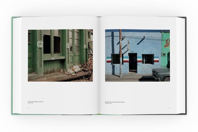 Stephen Shore: Selected Places. Published by Aperture.