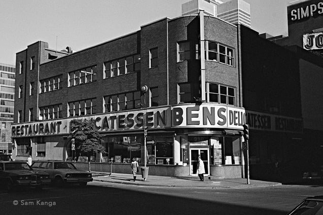 Bens Delicatessen Montreal 1980