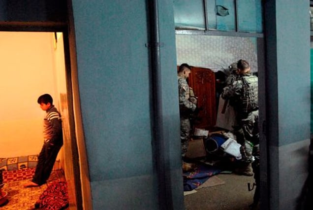 2nd prize General News Stories, © Peter van Agtmael, USA, Polaris Images, Night raids, Iraq, January-March