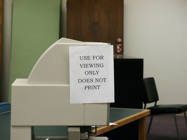 One of '12Dislocations,' in Bookless' installation/event, Madison (WI) Public Library, 2012