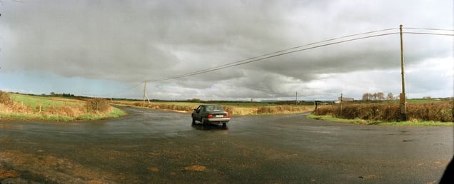 Campbell's Crossroad. From the exhibition "Landscapes" © Tom Wood