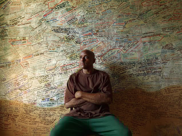 Hakeem in His Room of Thoughts, Eastside, Detroit 2012