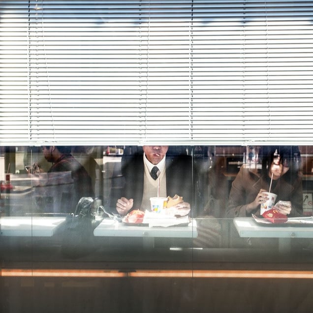 The world as seen from the outside, through a window. An anonymous reality. A place that could be like any other of the thousand places in the world © Salvatore Calafato, Italy. Shortlist, Conceptual, Professional Competition. 2014 Sony World Photography Awards