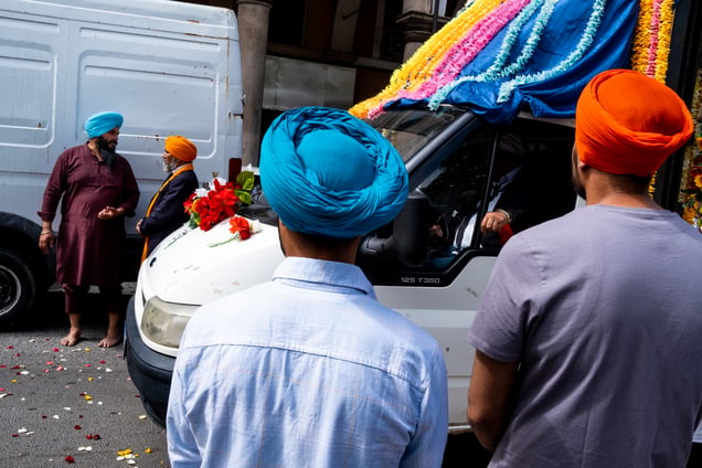 Sikh community celebrate Vaisakhi. Rome, Italy, 2023