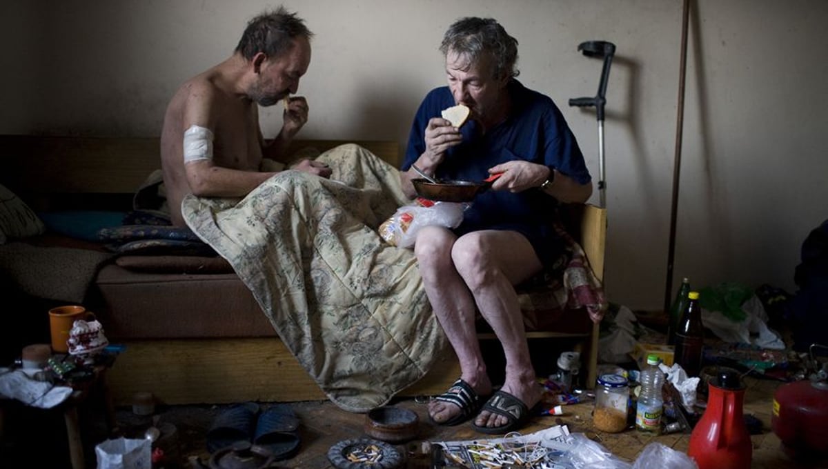 From the series 'Marcin and Gienek' © Andrzej Mitura