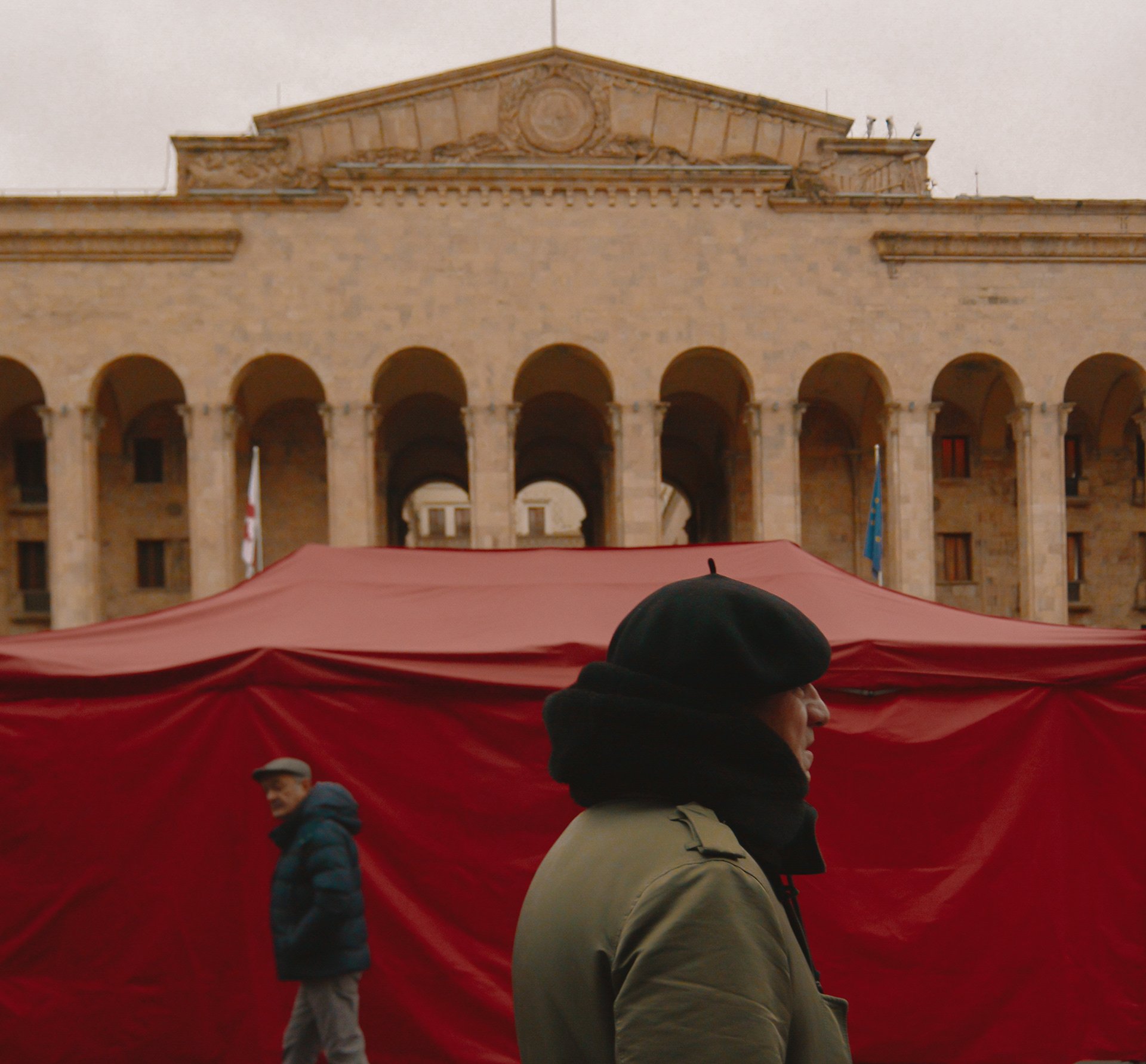 Red tent